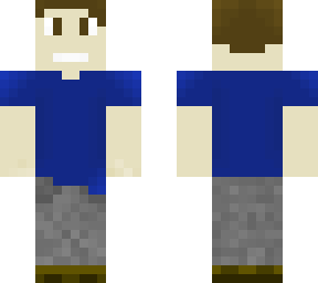 blue t-shirt guy