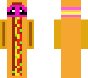 cartoony hot dog guy