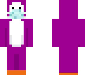 corona purple penguin