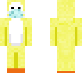 corona yellow penguin (textured)