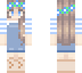 cute blue girl!