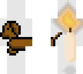dog in the candlelight ~ thx for 32 followers!