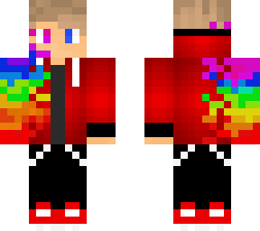 edit rainbow red