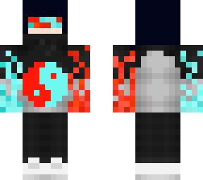fire and ice ying yang