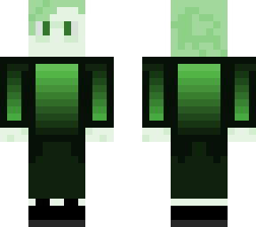 green gradient slime boy