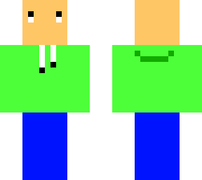 green hoddie