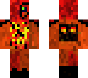 lava magma monster (no magma cube on outer layer)
