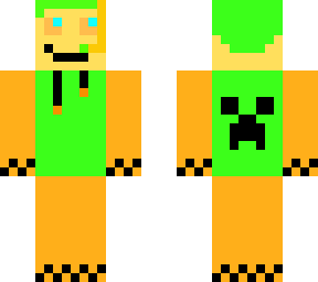 lime and orange gamer