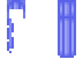 long blue hair base