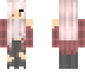 pink hair
