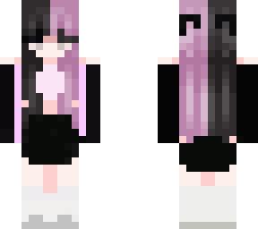 purple and black