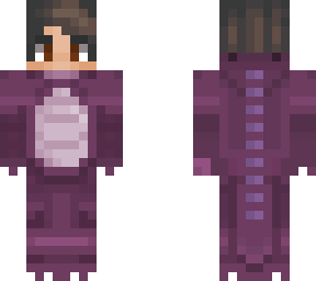 purple dino without rainbow socks