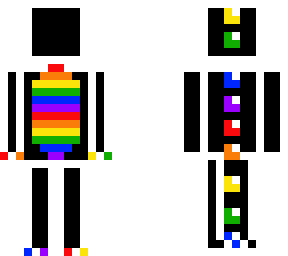 rainbow dino