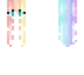 rainbow hair base