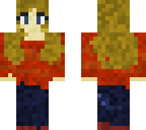 red sweater