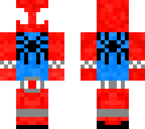 spider-man scarlet spider suit (with good eyes)