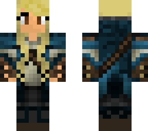 the blonde adeventurer