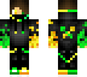 toxic green and yellow