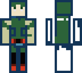 unfinished deku skin