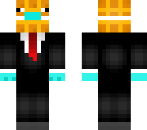 waffle with suit and protection