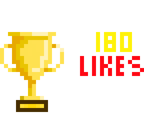 180 likes