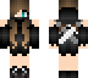 assassin girl brown hair
