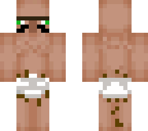 baby villager (with poop)