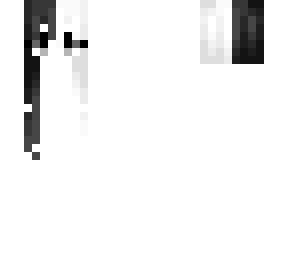 black and white hairbase (female)
