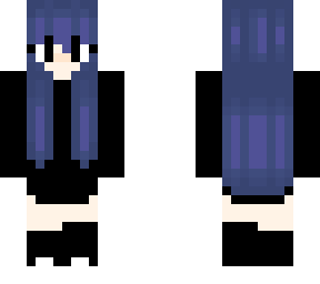 blue girl