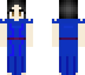 blue prom dress
