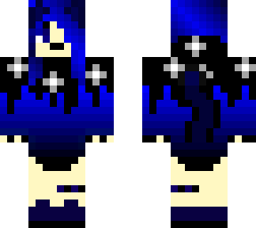 blue wolf girl