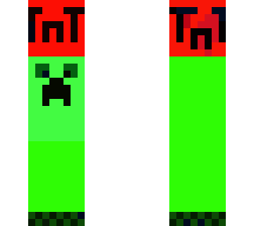 creeper holding my tnt!!