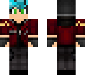draco with blue hair