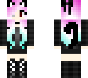 emo cat girl ft. tail