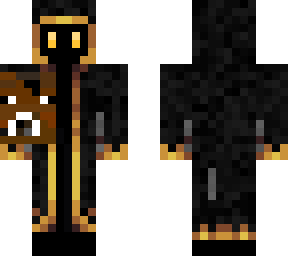 gold robe with cow