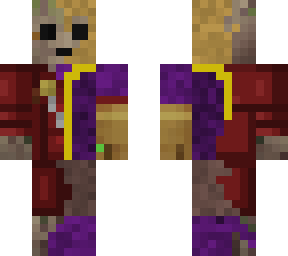 grout transforming in to thanos