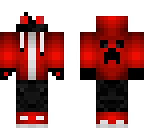hoodie red boy