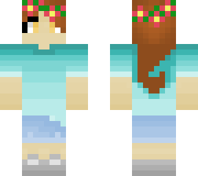 ombre girl skin