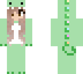 pickle the dinosaur onzie, with white patchh