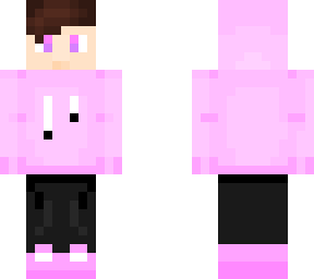 pink guy skin /w black