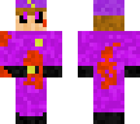 purple man