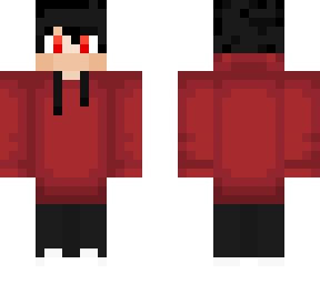 red cool hoodie
