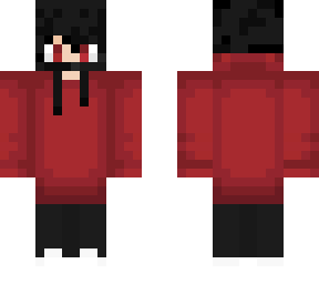 red hoodie boy