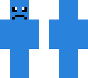sad blue