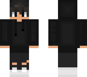 skin con capucha y pantalones rotos :v