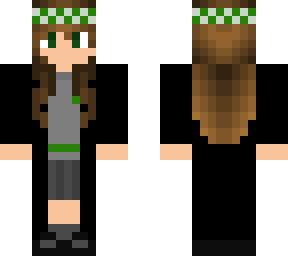 slytherin girl with tie around her head