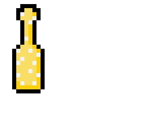 sour bottle candy yellow