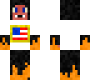 summer patriotic gorilla