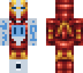 weirdly made iron man