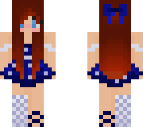 ariel with blue dress